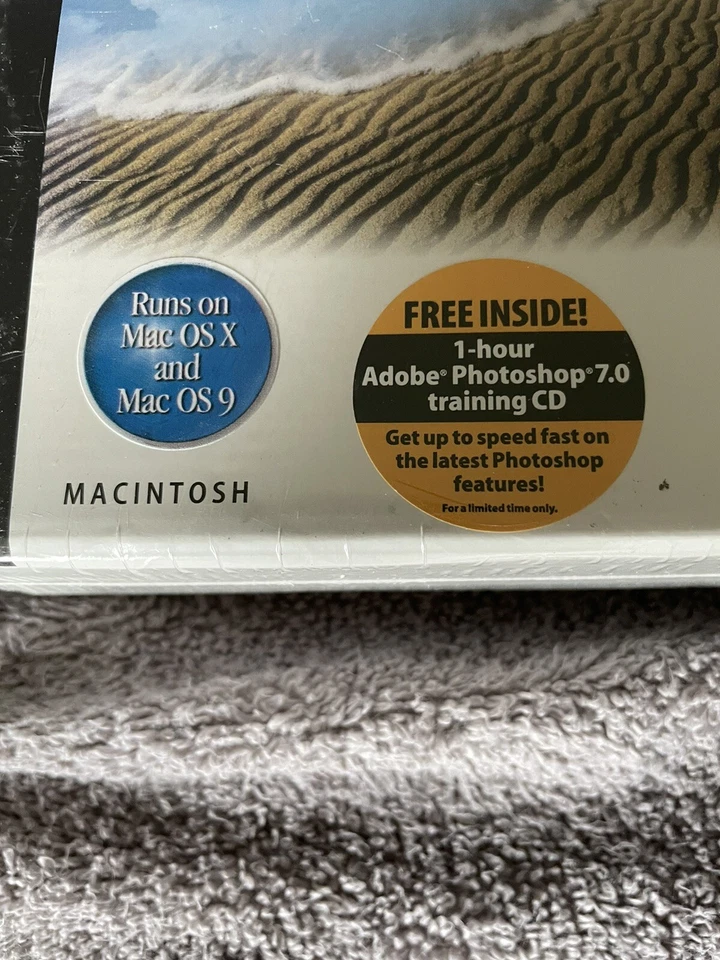 Adobe Photoshop 7.0 SEALED Mac OSX Mac OS Education Version ! - Image 3 of 4