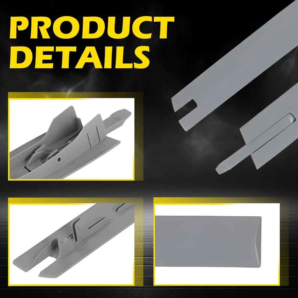 Cubierta de bisagra de techo convertible izquierda + derecha 4 piezas para BMW E93 335i M3 M4 F83 A Foto 4 de 4