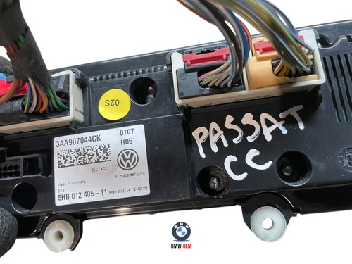 GENUINE VW PASSAT B7 CC GOLF JETTA TIGUAN CLIMATE CONTROL 3AA907044CK - Picture 8 of 9