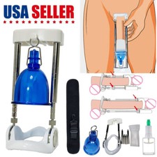 Super Penis Enlargement Extender Vacuum Stretcher Pump Hanger Bigger Enhancement