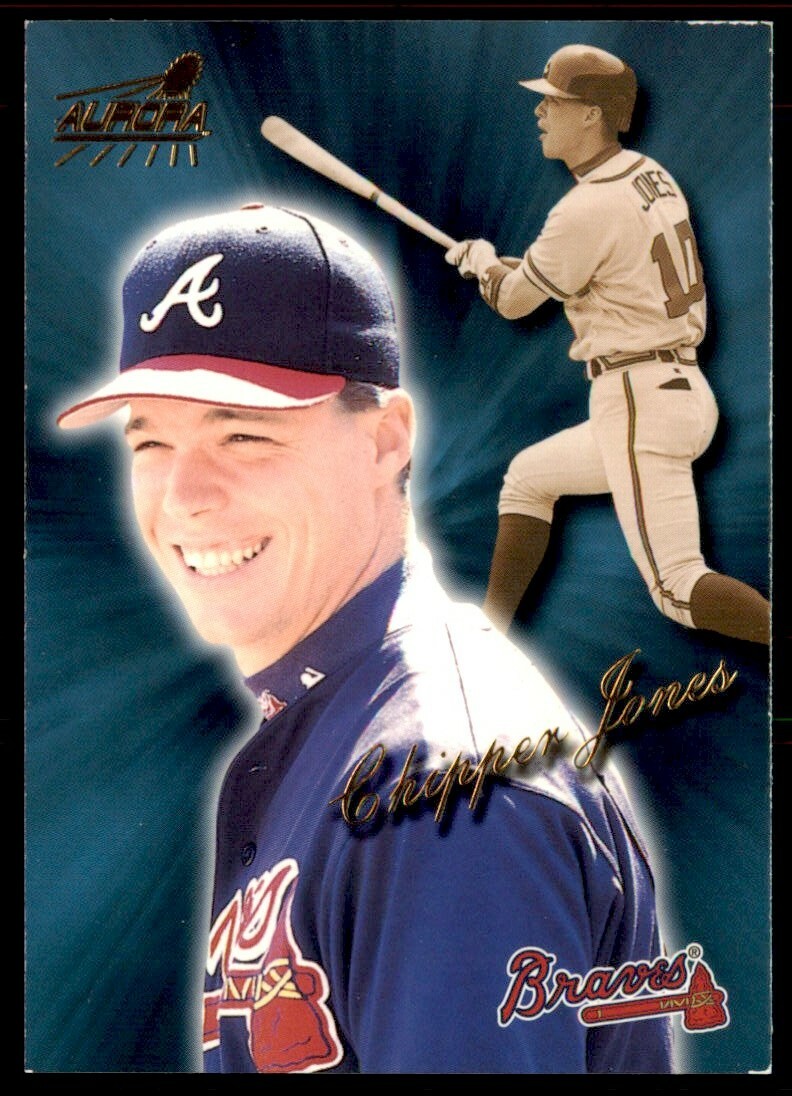 1999 Aurora Chipper Jones Atlanta Braves #17