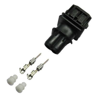 JPT 2 pol Stecker Stift mit Dichtungen und Kontakten 1,5mm² AMP Tyco 