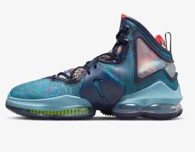 Nike LeBron 19 New Blue Men's Basketball Shoes Size 10.5 CZ0203