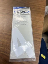 Factory Effex FX 6” White Factory Numbers 4 3 Pack FX02-4464 4Mil