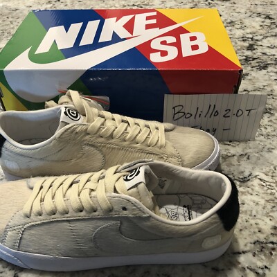 NIKE SB BLAZER LOW X MEDICOM TOY BE@RBRICK SIZE (NEW) IN