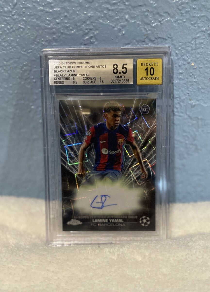 2023-24 Topps Chrome UEFA Club Competitions - Black Lazer 2023-24 Topps Chrome UEFA Club Competitions - Black Lazer