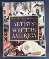 1973 American Heritage History "Artists & Writers America" w/ Books Slipcase