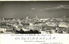 PC CPA CUBA, GRAN LOGIA DE CUBA, Vintage Postcard (b22267)