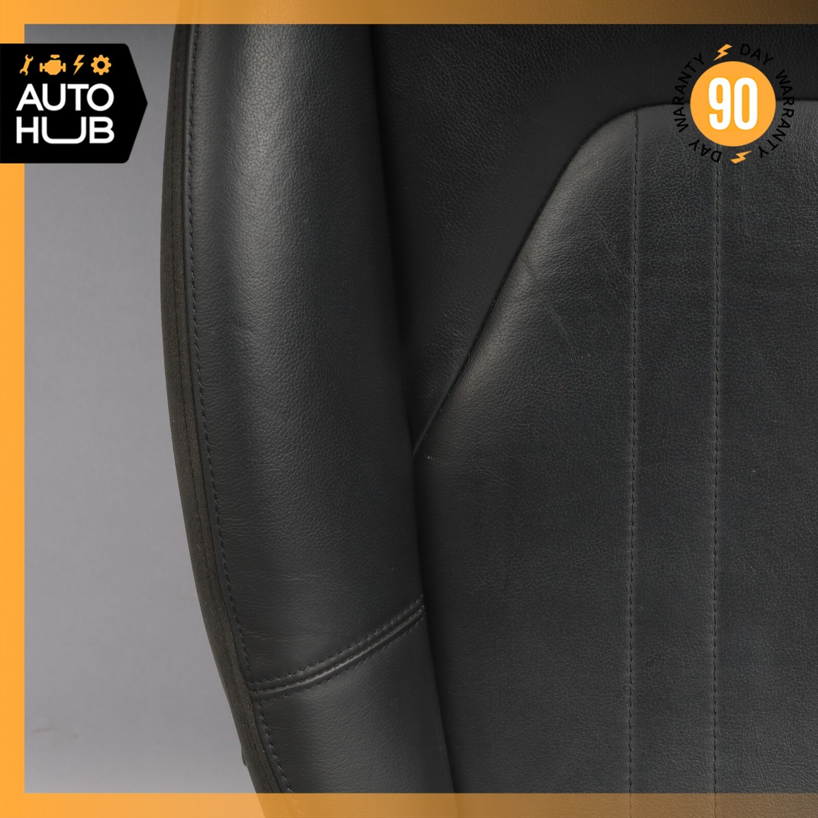 17-20 Maserati Levante M161 Front Right Lower Bottom Seat Cushion Black OEM 44k