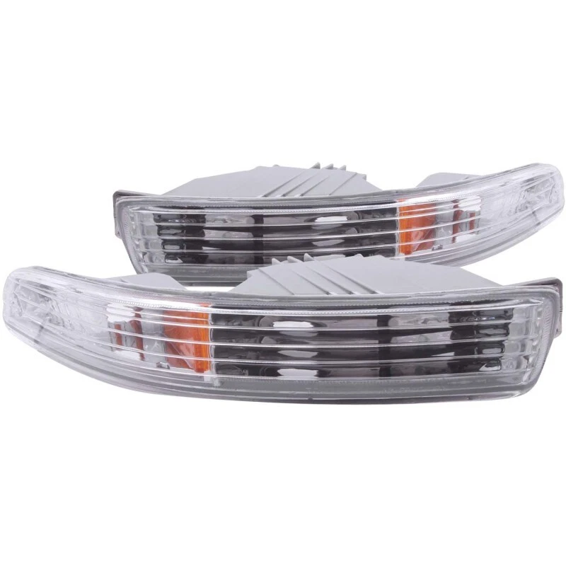 ANZO 511020 for 1994-1997 Acura Integra Euro Parking Lights Chrome - Image 2 of 4