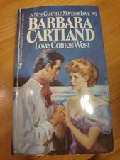Barbara Cartland Signed Love Comes West 1984 