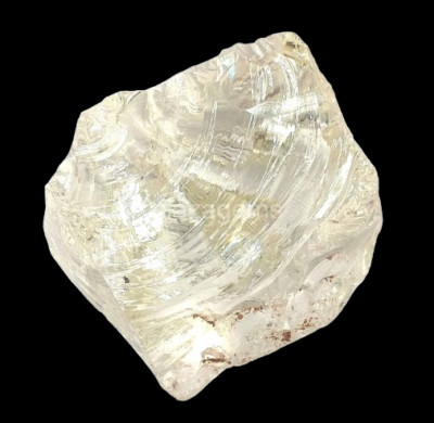 2568Ct Lemon Topaz Natural EGL Certified Uncut Rough Loose Gemstone 86x75mm 4AUU