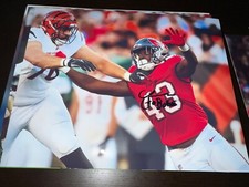 Chris Braswell Tampa Bay Bucs Alabama signed 8x10 photo