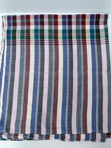 Thai Loincloth Pa-Kow-Ma Cotton Multi-Color Men's Bathing Scarf Shawl 80X200 cm - Picture 112 of 186