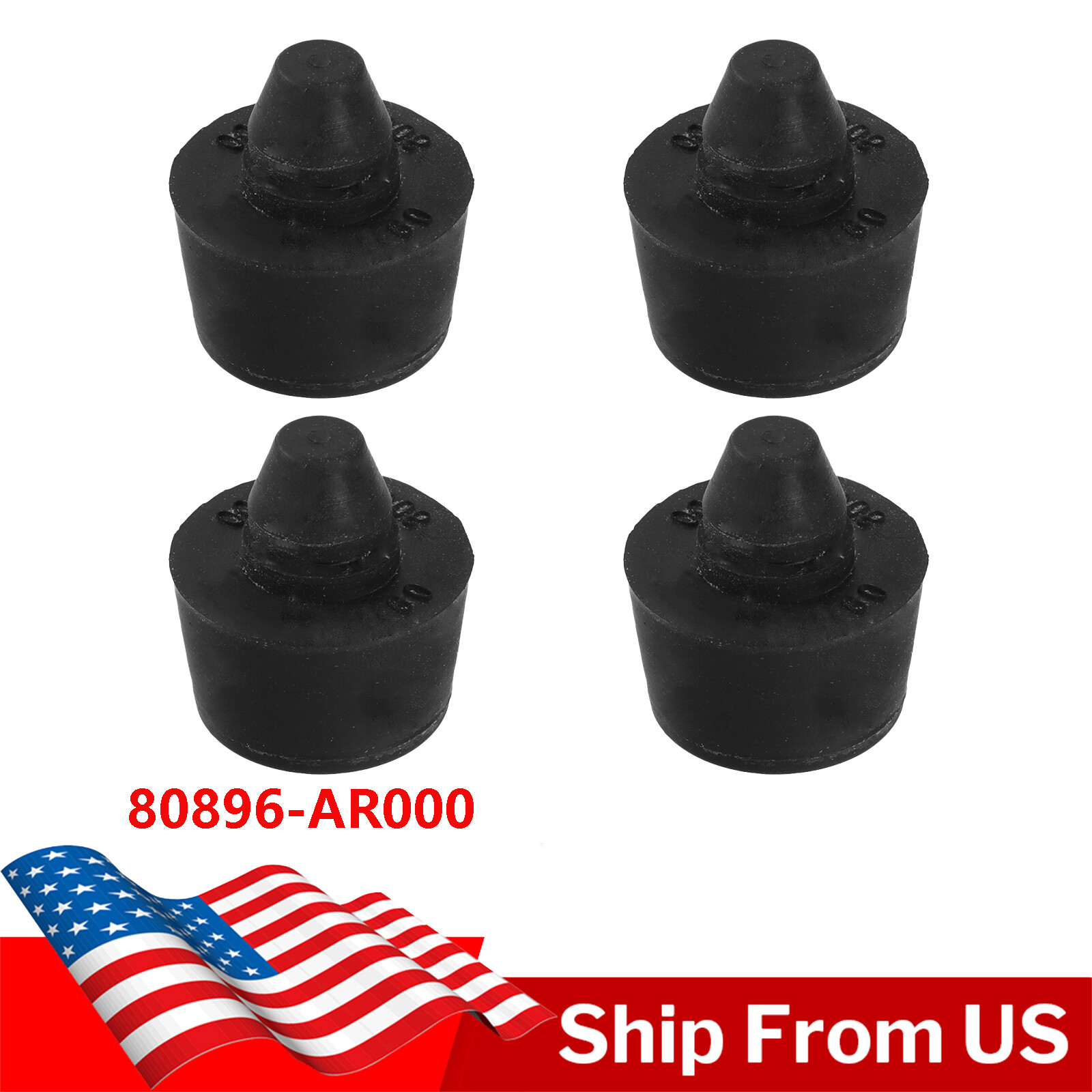 Для Infiniti Q50 Q60 QX56 QX80 Резиновый бампер, дверной стопор, буфер 80896-AR000 x4