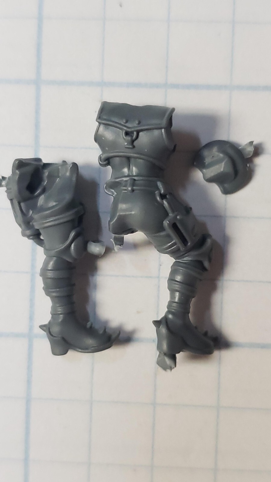 Warhammer 40k Necromunda Bits Escher Wyld Runner Female Body Torso Legs #17