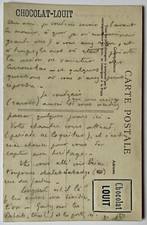 TOULET. Carte postale autographe à Curnonsky. Sans date.