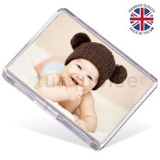 Premium Quality Clear Acrylic Blank Fridge Magnets 73 x 51 mm | Jumbo Photo