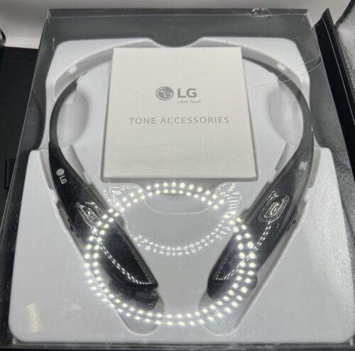 LG Tone Ultra Black In Ear Headsets - Picture 1 of 3
