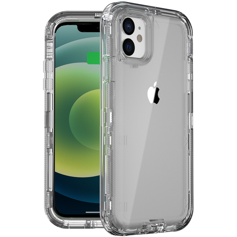 For iPhone 13 Pro Max,12,11 Pro Max,XS MAX Clear Shockproof Heavy