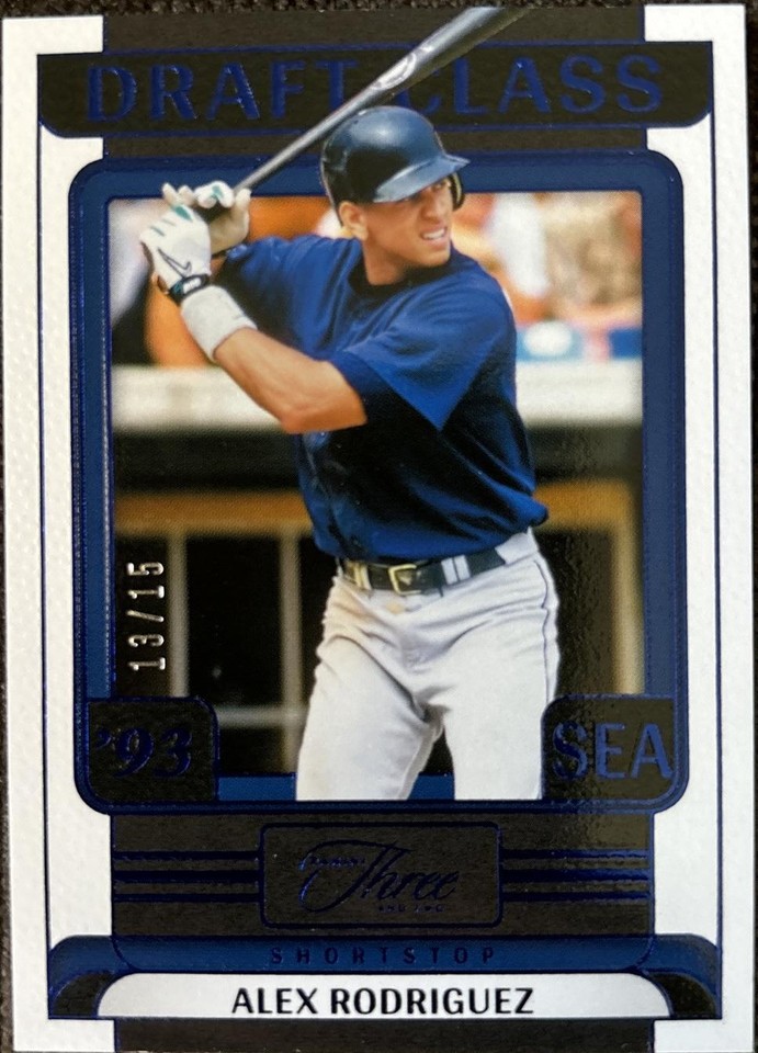 2024 Panini Three and Two - Alex Rodriguez #10 - 1 of 1