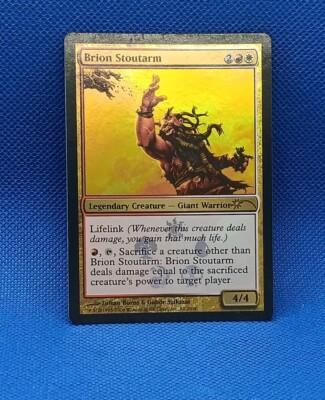 Brion Stoutarm HoloFoil MTG Promo Rare Magic The Gathering WOTC | eBay