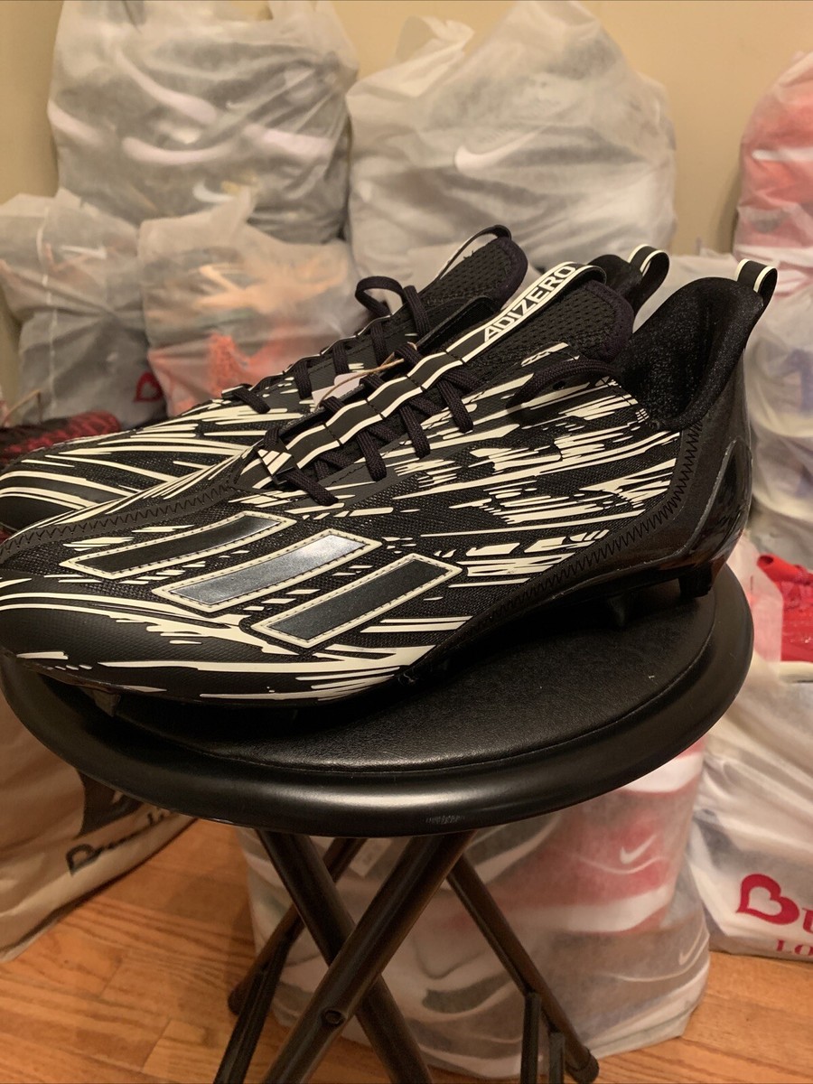 Adidas Adizero 12.0 Football Cleat Shoes Black Glow In The  display picture 3