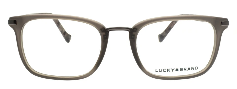Мужские оправы для очков LUCK BRAND D414 53-20-140 матовые серые - Изображение 2 из 3