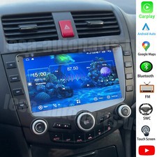 For Honda Accord 2003-2007 Carplay Android 14 Car Stereo Radio GPS Navi FM 2 32G