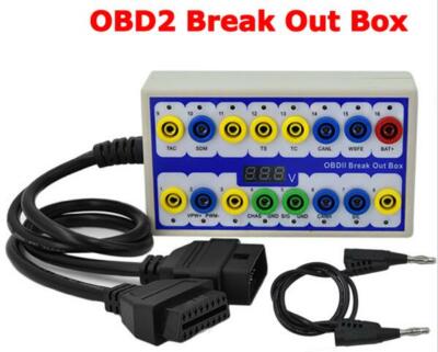 OBD2 Professionell Breakout Box 16 Pin geeignet für alle Diagnosegeräte Diagnose