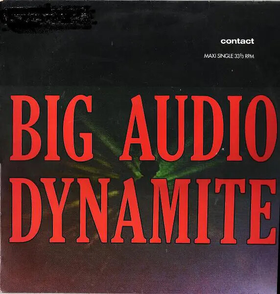 限定盤　初盤　BIG AUDIO DYNAMITE2 12inch ＬＰ　美品 Big Audio Dynamite Contact Vinyl Single 12inch NEAR MINT CBS
