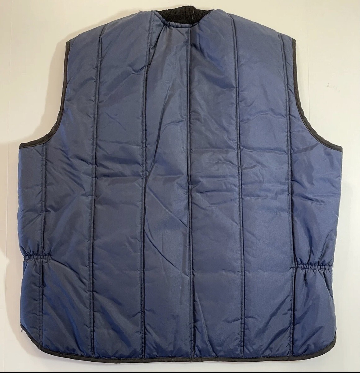 Gilet Travail Matelassé Vintage 80s Made in France Adolphe
