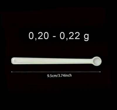 0.20-0.22g Micro Scoop Small Dosing Spoon Milligram Scale Mini Spoon Scale