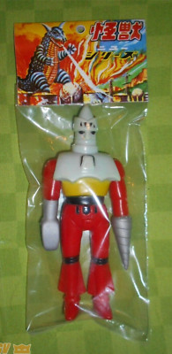THROW 2 - GETTER II BOOTLEG VINTAGE K.O. 15 CM. VINYL FIGURE, MADE IN JAPAN MIB