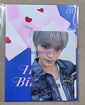 TAEYONG NCT 127 SMTOWN OFFICIAL MD 2023 ARTIST BIRTHDAY CARD +