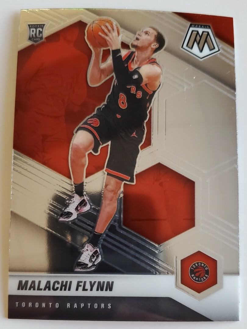 2020-21 Panini Mosaic Malachi Flynn Toronto Raptors #236 RC