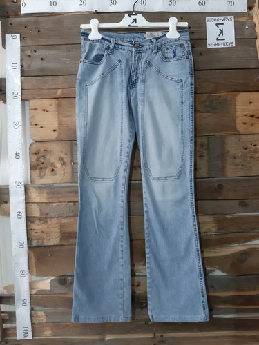 JECKERSON JEANS PANTALONE PANTALONI PANT BERMUDA DONNA WOMAN W25 BLU A350F  | eBay
