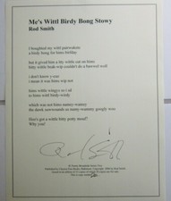 Me's Wittl Birdy Bong Stowy by Rod Smith, 1/25 numbered and signed First Edition