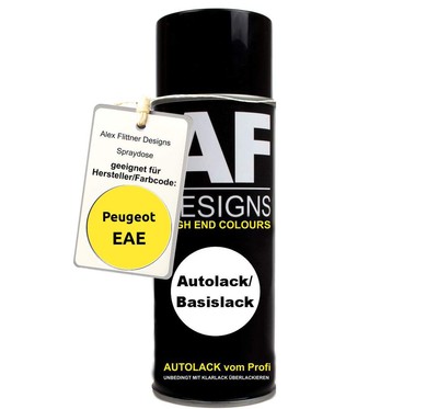 Für Peugeot EAE Jaune Shell Spraydose Basislack Sprühdose 400ml