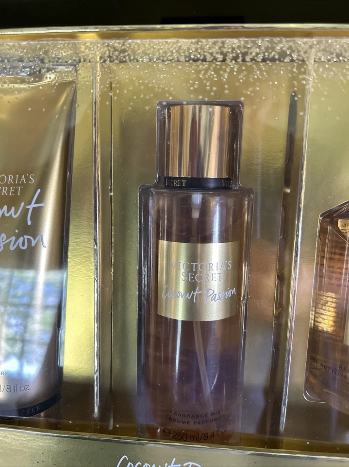 NEW Victoria's Secret Coconut Passion Gift Set 3PC - Image 3 of 4