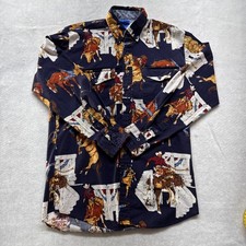 Roper Vintage rodeo Shirt long Sleeve Button Up M