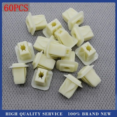 60Pcs  Nylon Screw Grommet Style Nut For GM Buick Chevrolet 11517873