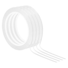 Whiteboard Tape 1/8 inch 4 Pack White Thin Dry Erase Pinstripe DIY Art