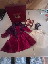 AMERICAN GIRL KIRSTEN DOLL SCHOOL STORY DRESS 6 PC OUTFIT W BOX