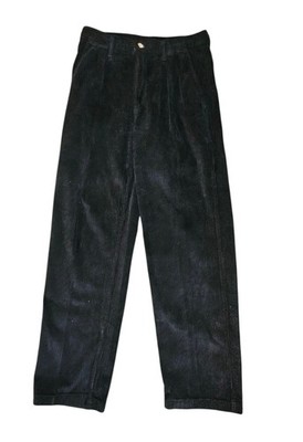 Edwin International Men's Black Corduroy Straight Leg Pants 29x32 Made In Canada