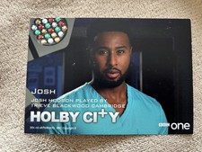 TRIEVE BLACKWOOD CAMBRIDGE    (HOLBY CITY) UNSIGNED BBC CAST CARD