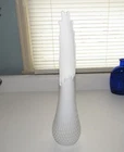 Vintage Fenton Hobnail Swung Vase Milk Glass