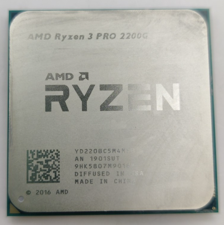 AMD Ryzen Pro 2200G Quad-Core Socket AM4 Processor
