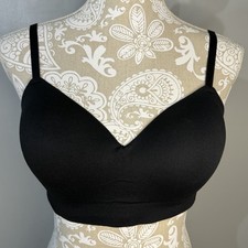 Truekind Supportive Comfort Wireless Shaping Bra / Large/ Black / NEW IN PACKAGE