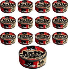 Jack Links 2.89 - Jerky Chew - Original Flavor 0.32-Oz. Tins Pack of 12